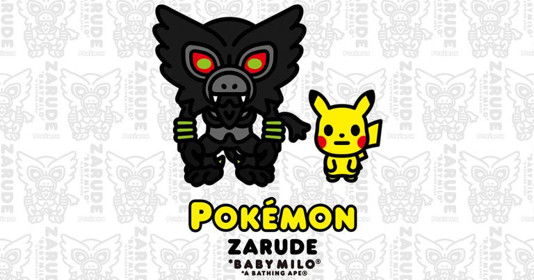 BAPE and Pokémon are Dropping a “Zarude” Collection