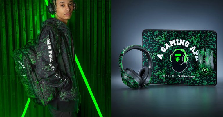 BAPE and Razer Team Up on “A Gaming Ape” Collection