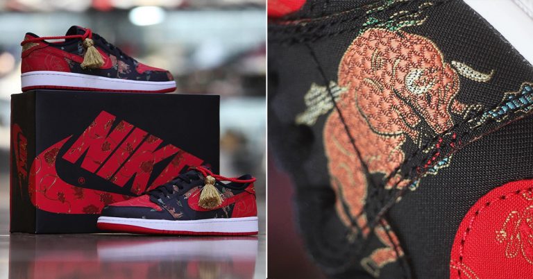 The “CNY” Air Jordan 1 Low is Limited to 8,500 Pairs