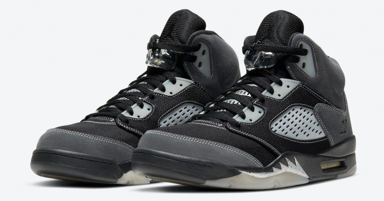 The Air Jordan 5 “Anthracite” is Slated for Early Feb 2021