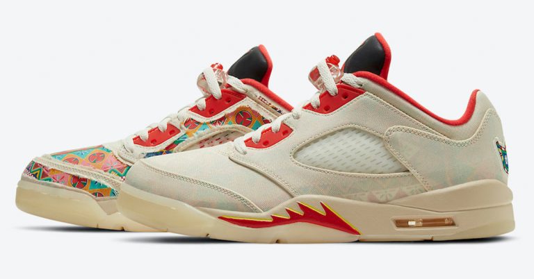 The Jordan 5 Low “Chinese New Year” Features a Hidden Layer