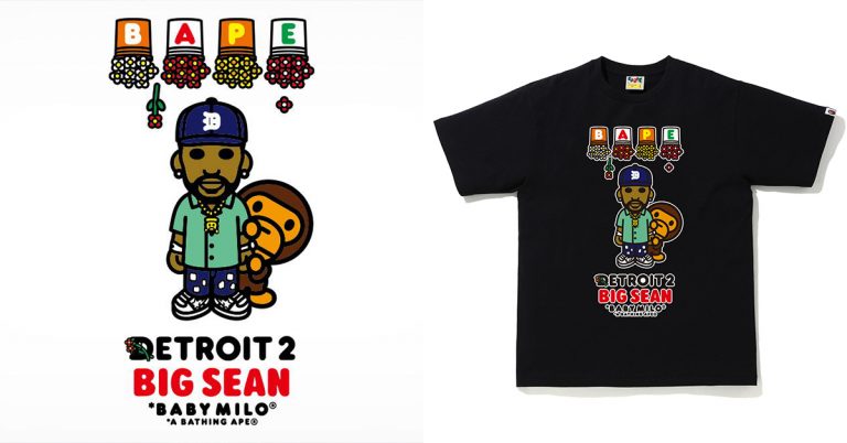 BAPE Celebrates “Detroit 2” With Big Sean Collaboration