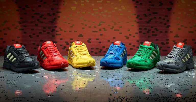 LEGO & adidas Announce Their ZX 8000 “Bricks” Collection