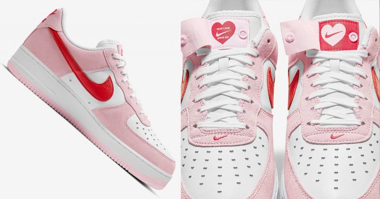 Nike Adds a “Love Letter” Air Force 1 to its Valentine’s Day Lineup