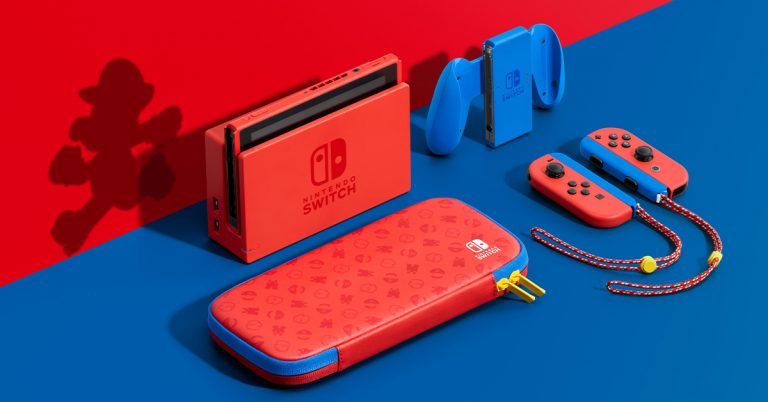 Nintendo Reveals Mario Red & Blue Edition Switch Console