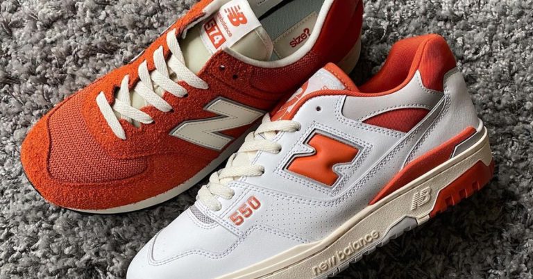 size? Previews New Balance 550 & 574 Collabs