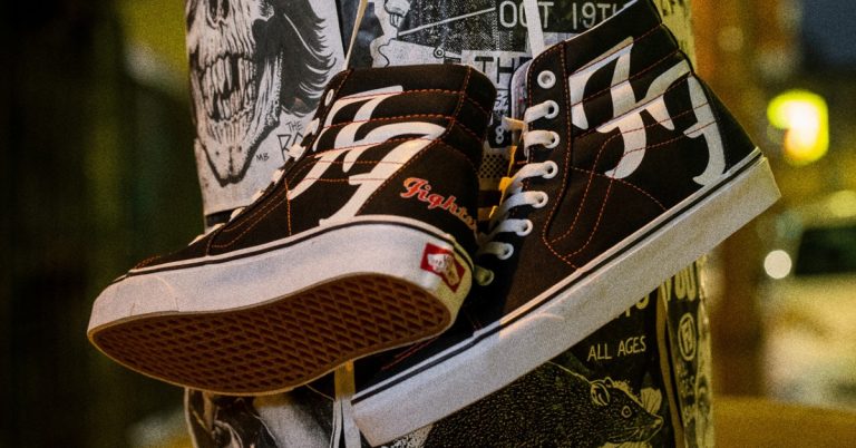 Vans and Foo Fighters Team Up on a Special Edition Sk8-Hi