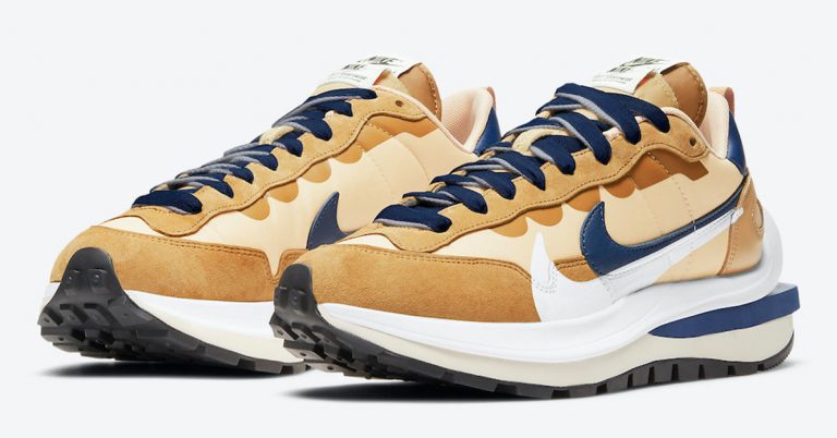 Official Look at the sacai x Nike VaporWaffle “Sesame”