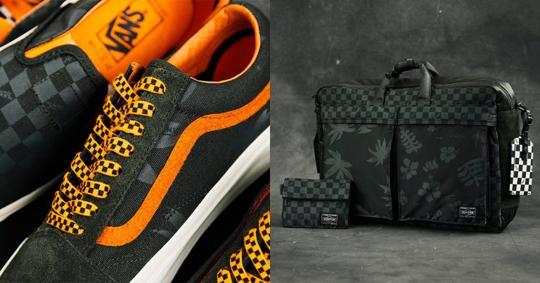 PORTER & Vans Vault Combine Footwear and Luggage Heritage