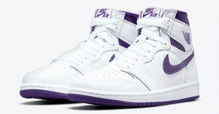 Official Look at the WMNS Air Jordan 1 “Court Purple”