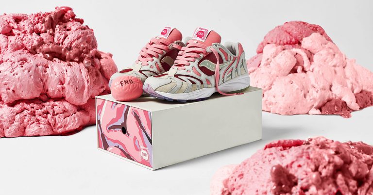 END. x Saucony Azura 2000 “The Brain”