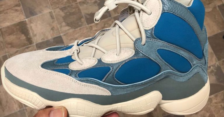 In-Hand Look at the adidas YEEZY 500 High “Frosted Blue”