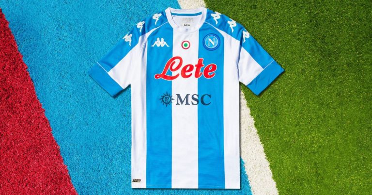 Kappa Pays Tribute to Maradona with SSC Napoli Jersey