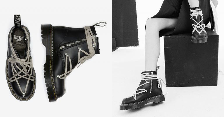 Rick Owens is Collaborating with Dr. Martens