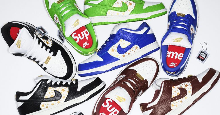 The Supreme x Nike SB Dunk Low Drops This Week