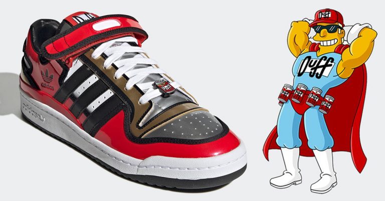 The Simpsons and adidas Introduce a “Duff Beer” Forum Low