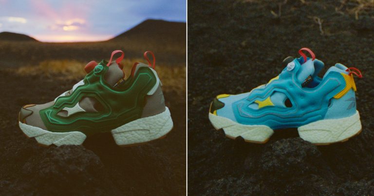 BBC ICECREAM x Reebok Instapump Fury BOOST “Earth & Water” Pack