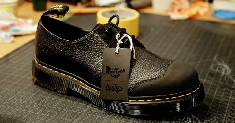 Dr. Martens and Bodega Reunite for Second 1461 Collab