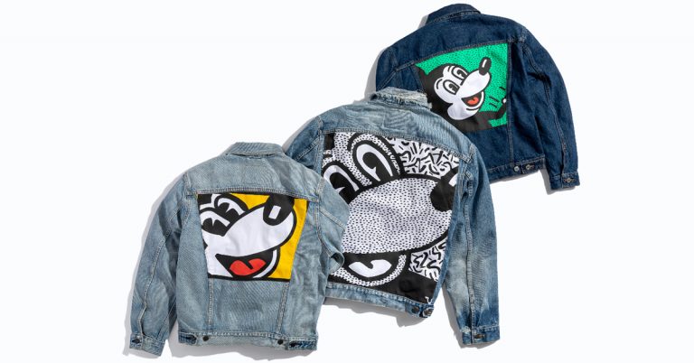 Levi’s is Releasing a Customizable Mickey Mouse x Keith Haring Collection