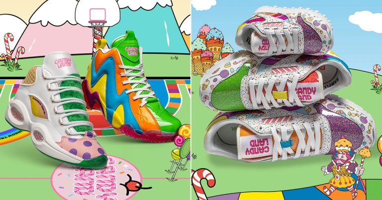 Reebok Unveils a Sweet ‘Candy Land’ Footwear Collection