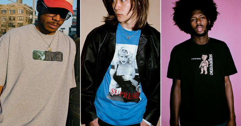 Supreme Unveils its Spring 2021 Tee Collection