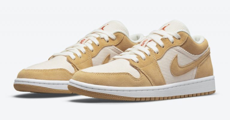 Women’s Air Jordan 1 Low Gets a Corduroy Makeover