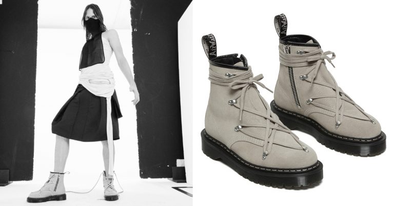 Dr. Martens x Ricks Owens Returns with Second Drop