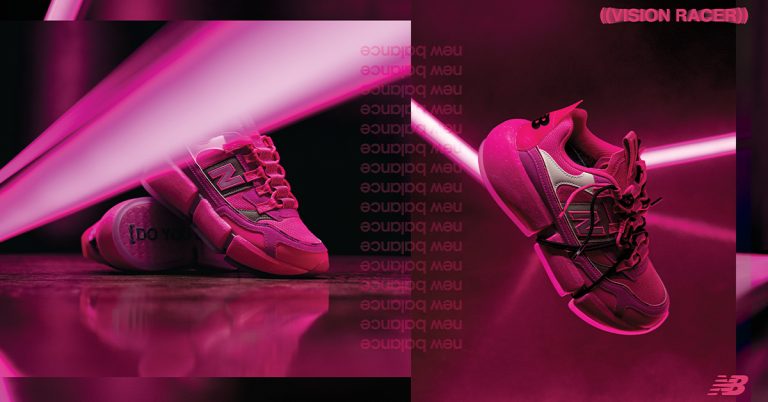 Jaden Smith and New Balance Introduce a Pink Vision Racer