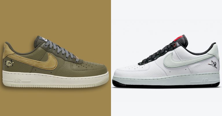 Nike Announces Release of “Turtle” & “Crane” Air Force 1s