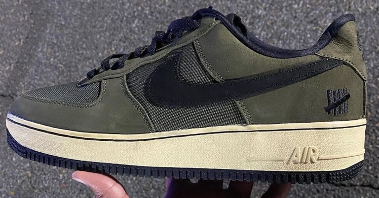 First Look at the UNDEFEATED x Nike Air Force 1 “Ballistic”