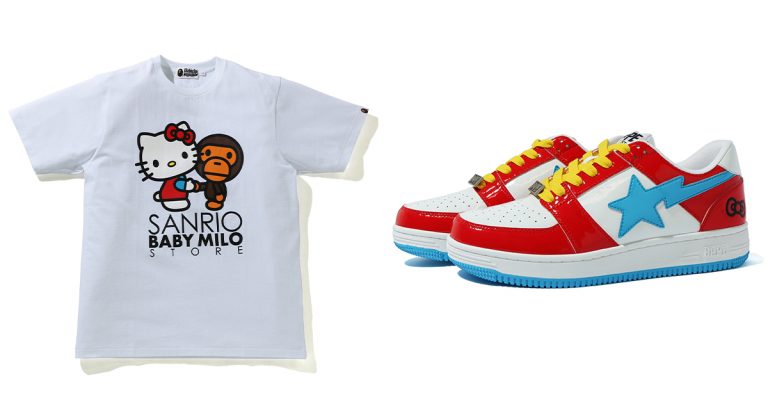BAPE is Dropping a Hello Kitty BABY MILO Collection