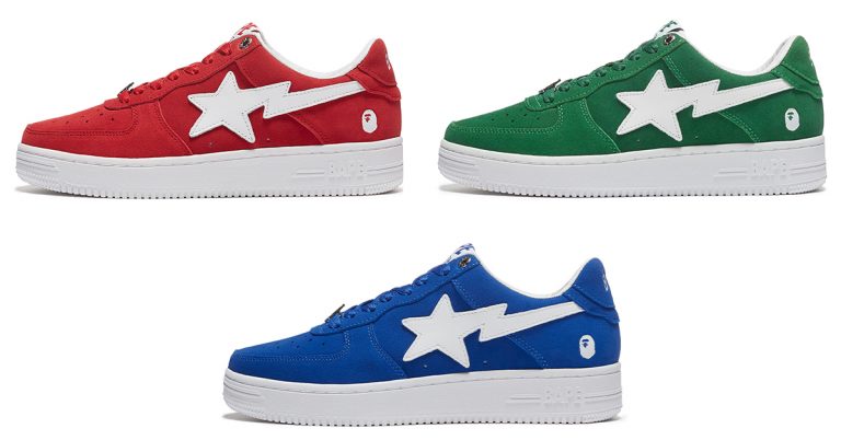Three New BAPE STAs Dropping in Upcoming SUEDE Pack