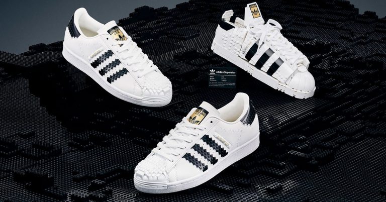 LEGO and adidas Team Up on Two Versions of the Superstar