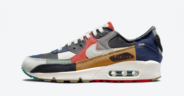 Nike Adds the Air Max 90 “Scrap” to its Move To Zero Lineup