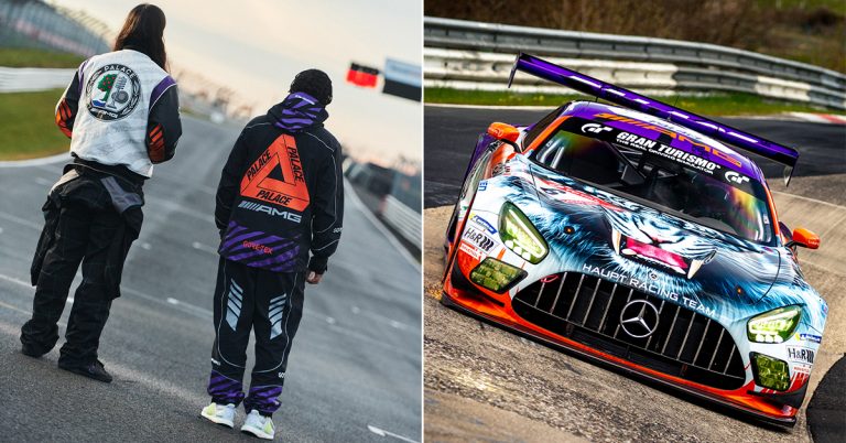 Palace Launches Collaboration with Mercedes-AMG