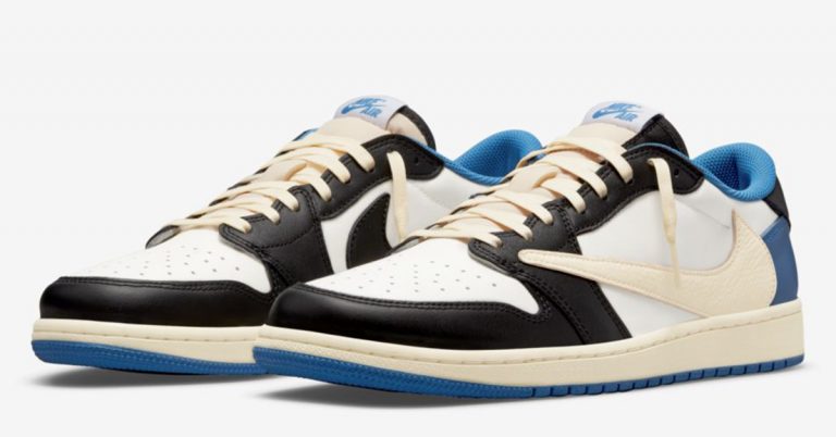 Official Images: Travis Scott x Fragment x Air Jordan 1 Low