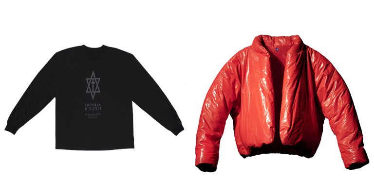 Kanye West Launches Donda Merch & Red YZY Gap Jacket