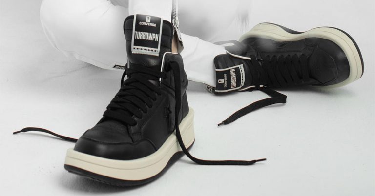 Rick Owens and Converse Introduce the TURBOWPN