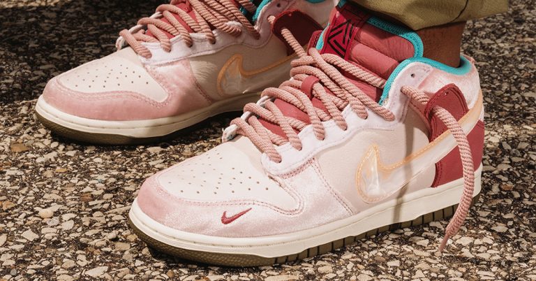 Social Status x Nike Dunk “Strawberry Milk” Release Date