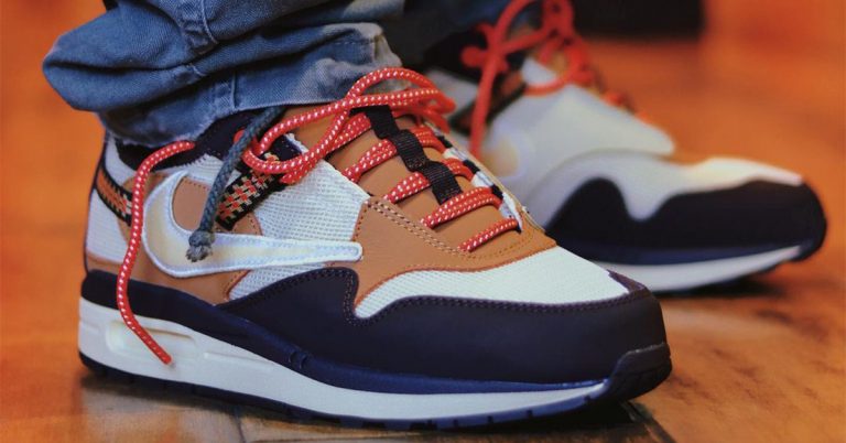 On-Feet Look: Travis Scott x Nike Air Max 1 “Baroque Brown”