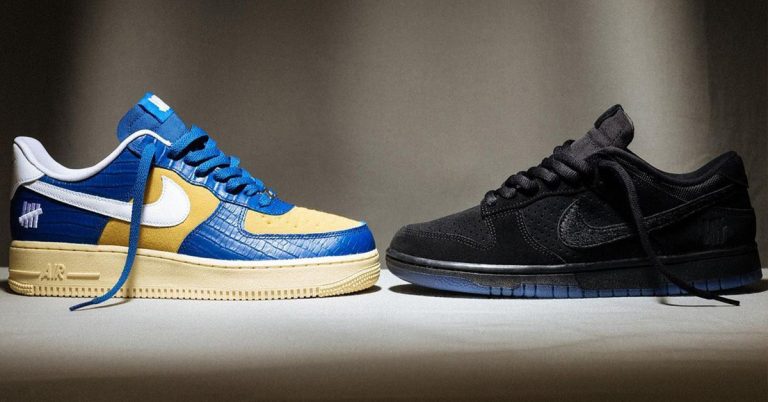 UNDEFEATED x Nike AF-1 vs. Dunk “5 On It” Drop Two
