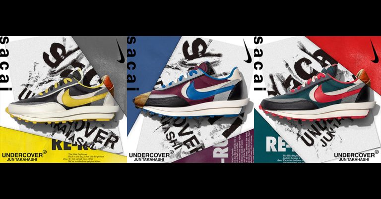 UNDERCOVER x sacai x Nike LDWaffle Pack Release Date