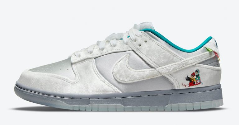 These Icy Nike Dunk Lows Depict a Winter Wonderland