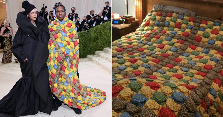 The Humble Origin of A$AP Rocky’s Met Gala Quilt