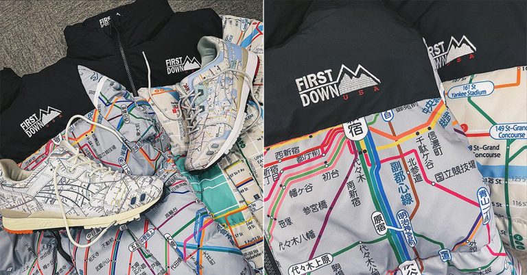 First Look: First Down x atmos x ASICS “Subway” Pack