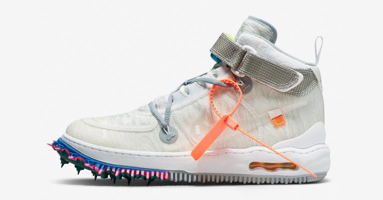 Off-White x Nike Air Force 1 Mid “White” Official Images
