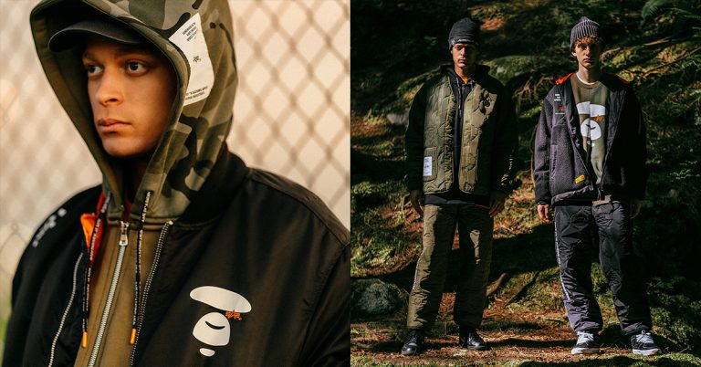 Alpha Industries x AAPE BY *A BATHING APE® FW21 Collection