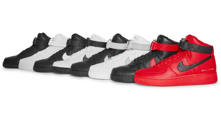ALYX is Bringing Back Its Complete Nike Air Force 1 Series