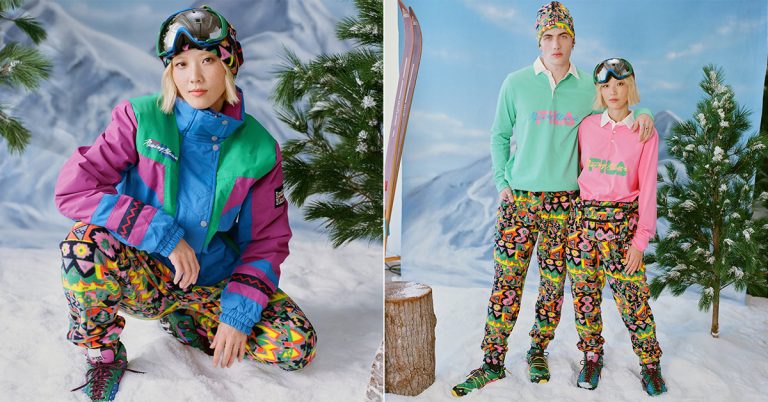 Rowing Blazers & FILA Drop Retro Ski-Inspired Collection