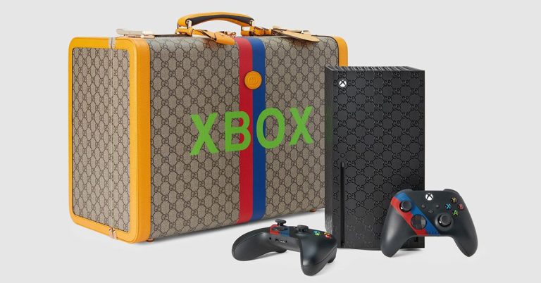 Xbox & Gucci Unveil Special Edition Xbox Series X Bundle
